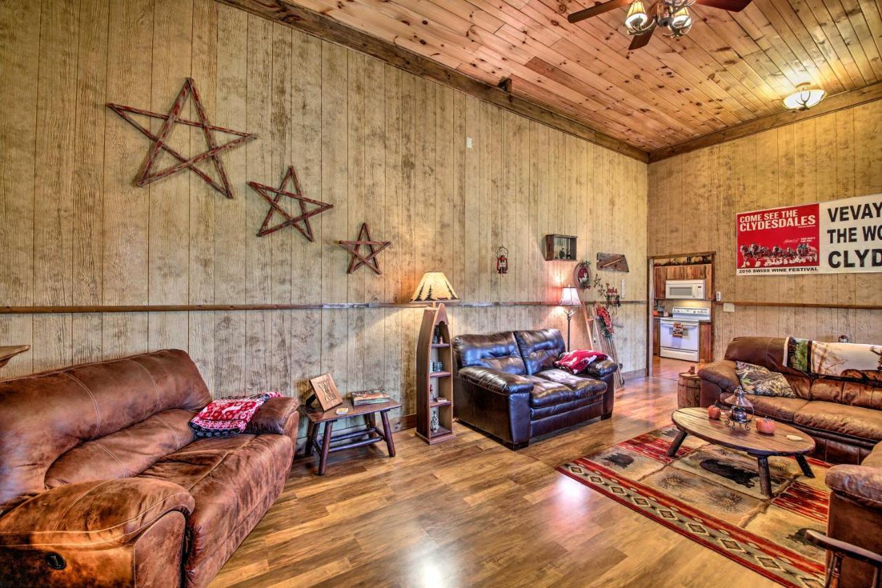 The Bovard Lodge Rustic Cabin Near Ohio River! Florence Exterior foto
